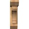 Ekena Millwork Merced Slat Smooth Bracket w/ Offset Brace, Western Red Cedar, 5 1/2"W x 20"D x 20"H BKT0604X20X20MRC06SWR - alternate 4